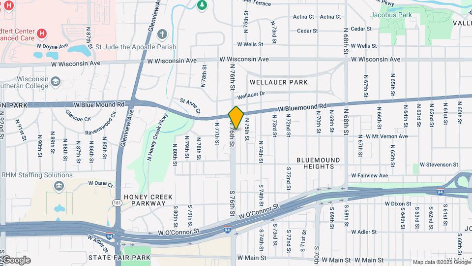 304 S 76th St, Unit 304 Lower Map and Location Details