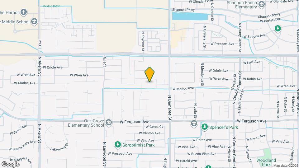 2336 N Kayenta Ct Map and Location Details