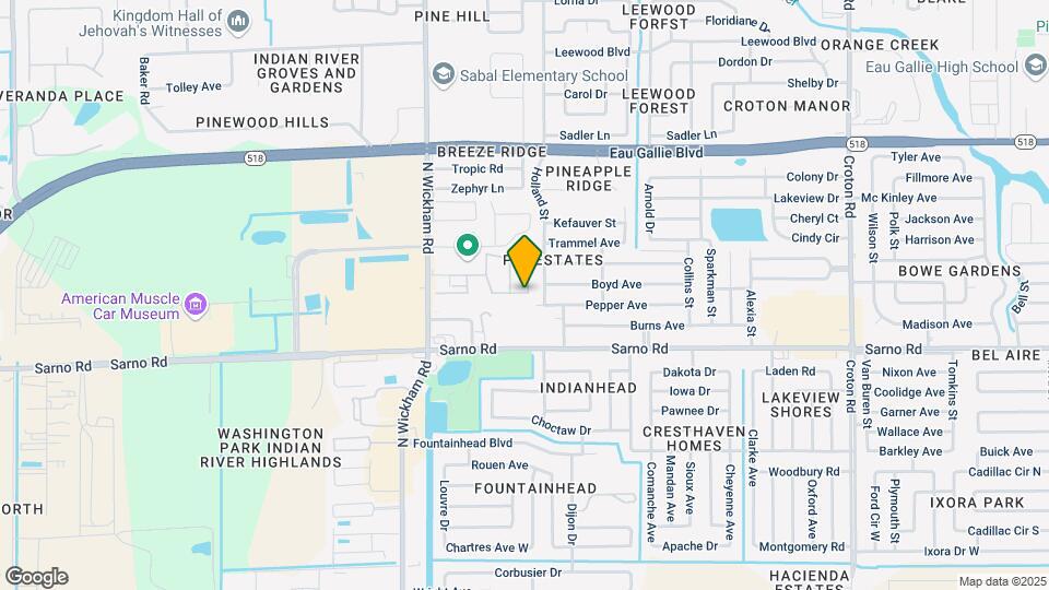 2757 Patty Ln Map and Location Details