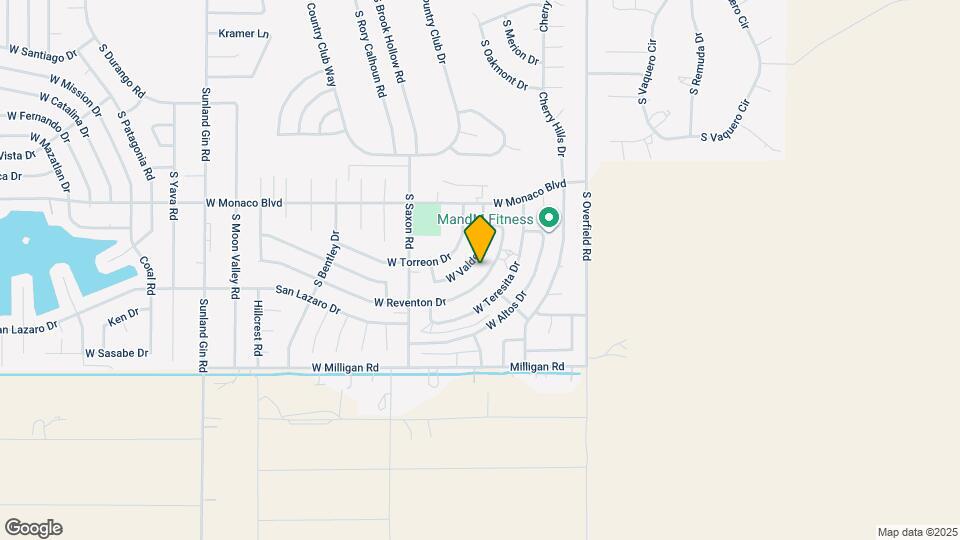 8582 W Reventon Dr Map and Location Details