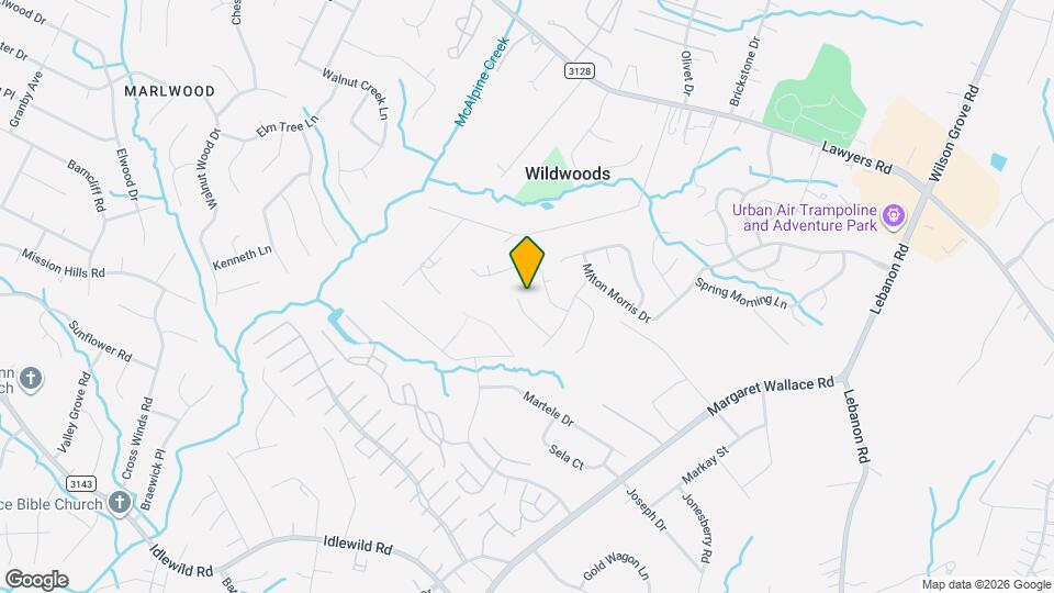 8307 Houndstooth Dr Map and Location Details