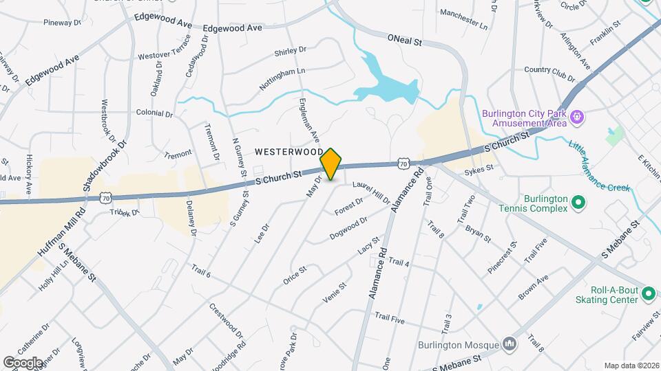 312 Laurel Hill Dr Map and Location Details