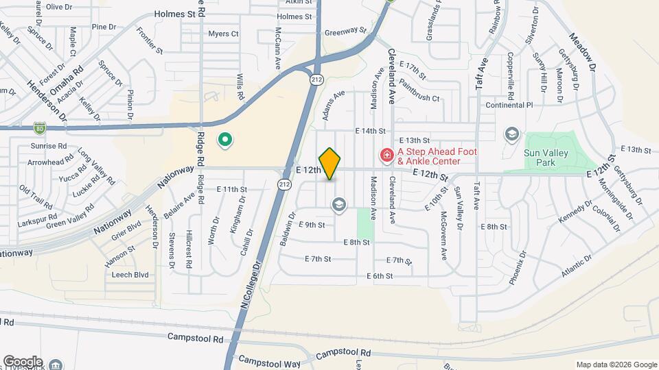4017 Baldwin Dr Map and Location Details