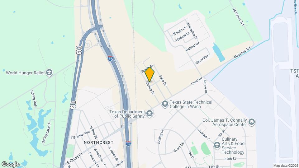 205 Shirley Dr Map and Location Details