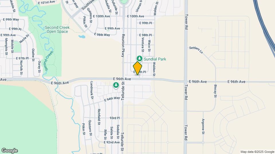 9601 Prairie Farm Dr Map and Location Details