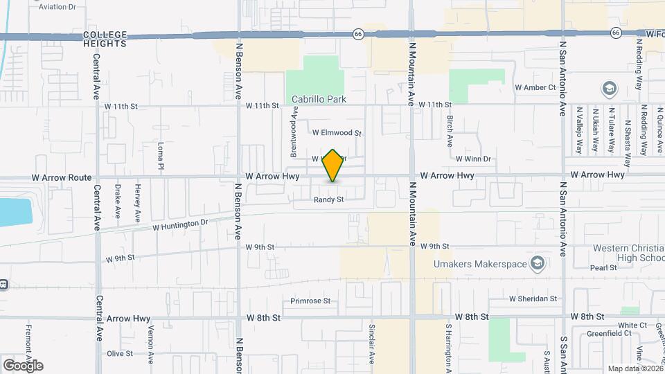 448 N Terry Way Map and Location Details