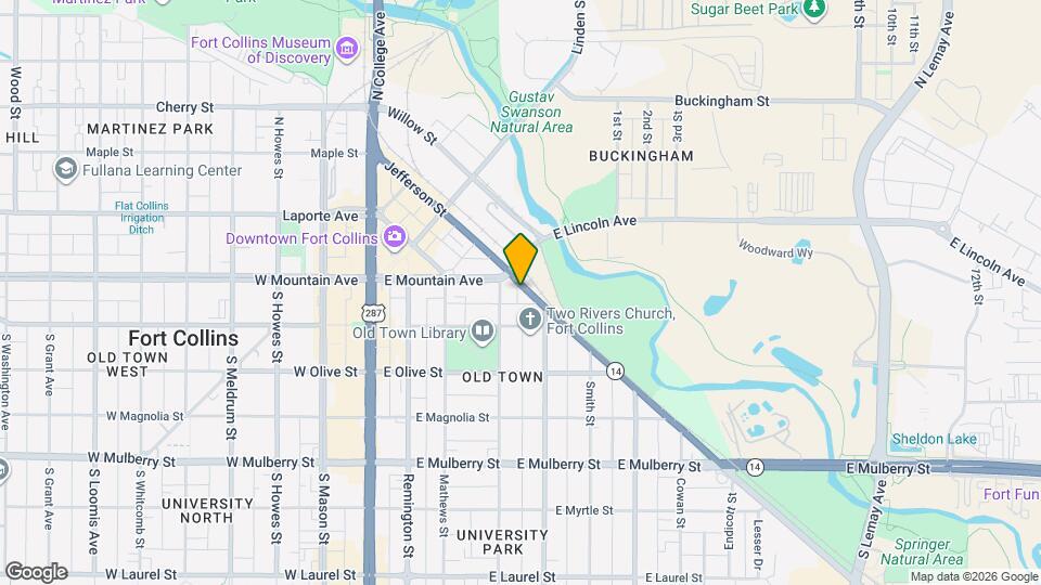 111 Riverside Ave Map and Location Details