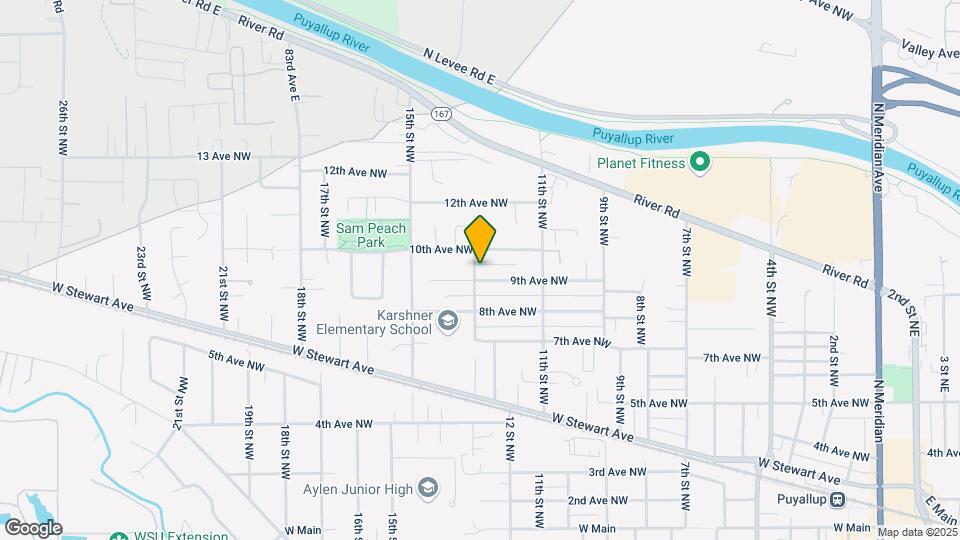 905 13th St NW Map and Location Details