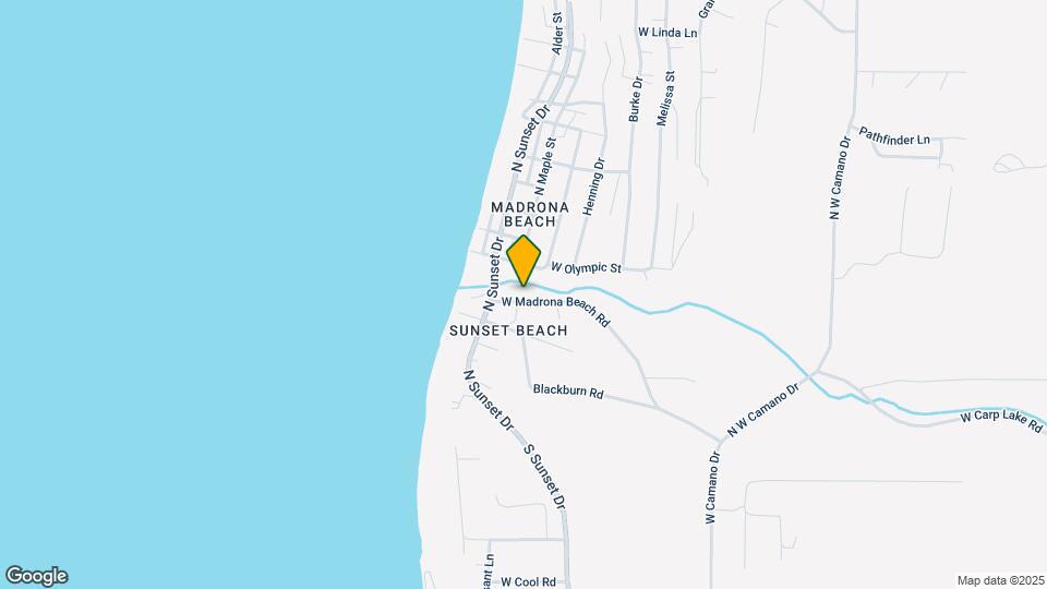 938 W Madrona Beach Rd Map and Location Details