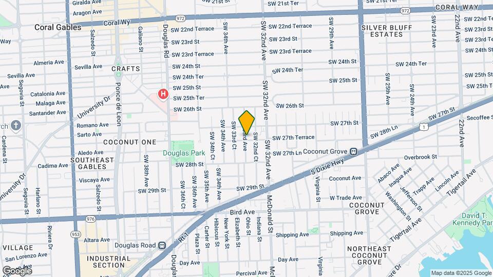 2749 SW 33rd Ave Map and Location Details