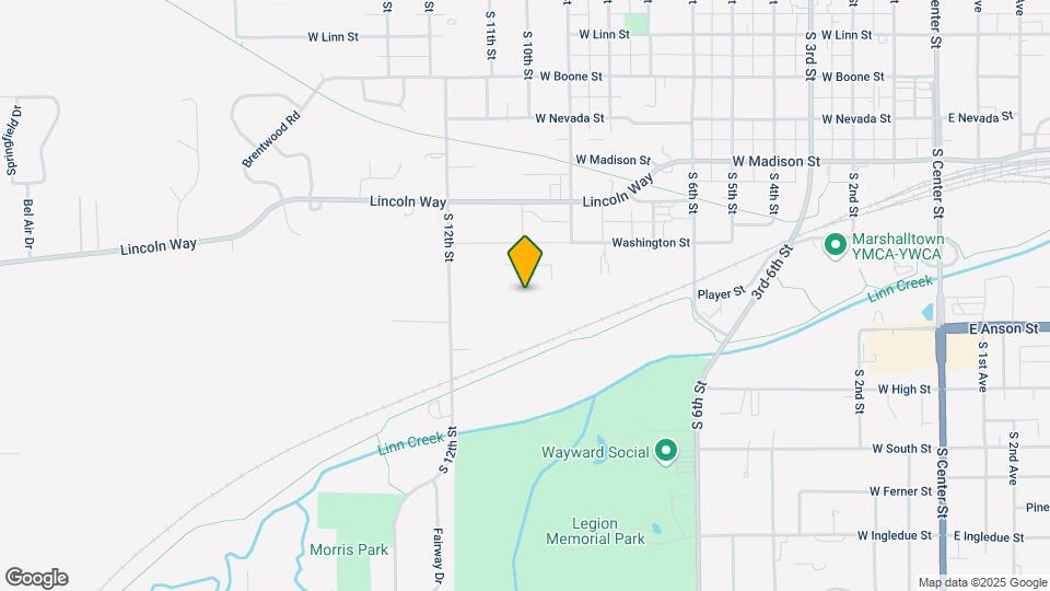 3 bedroom single story townhome for rent. Map and Location Details