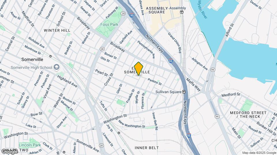 23 Franklin St, Unit 6 Map and Location Details