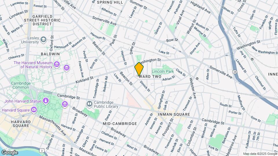 57 Dimick St, Unit 3 Map and Location Details