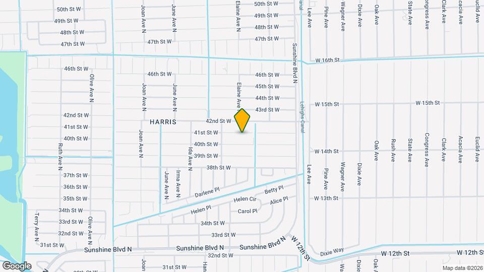 2609 41st St W Map and Location Details