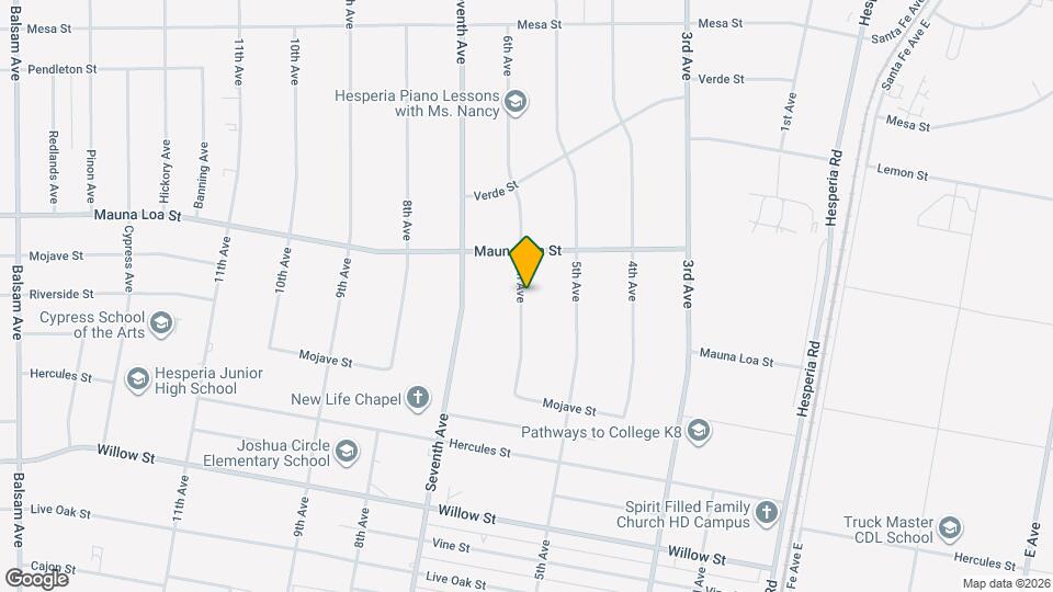 10421 6th Ave Map and Location Details