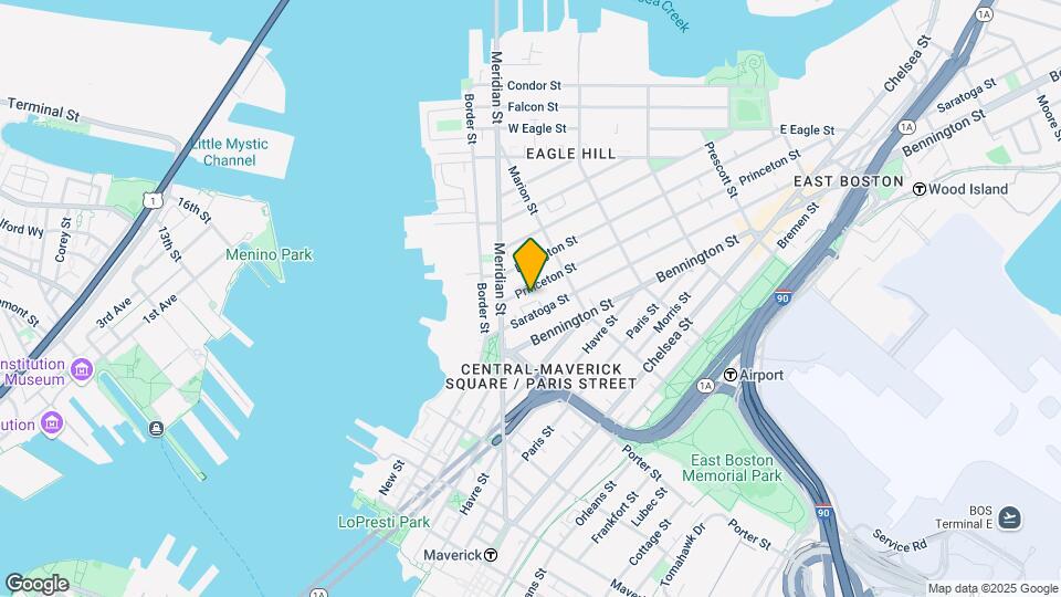25 Princeton St Mapa y Detalles de la Ubicación