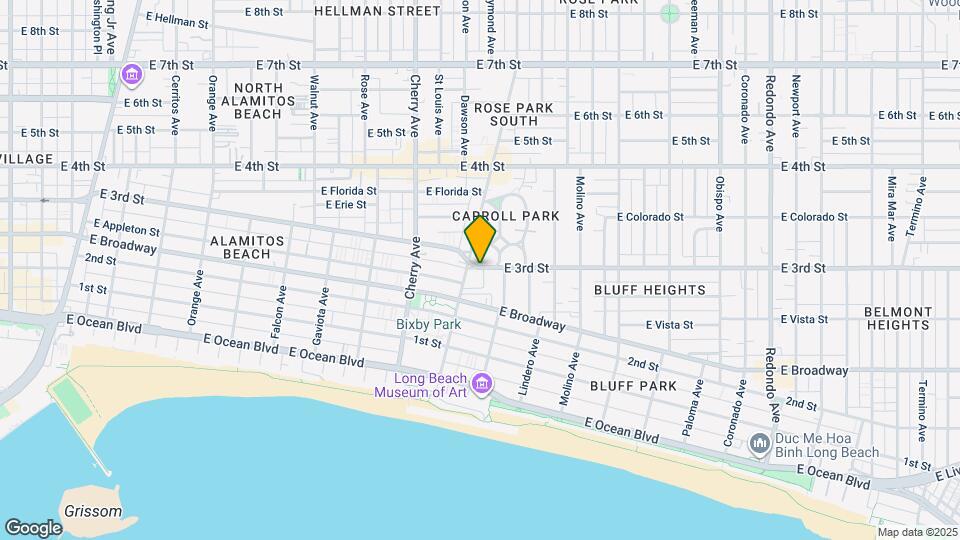 299 N Lowena Dr Mapa y Detalles de la Ubicación
