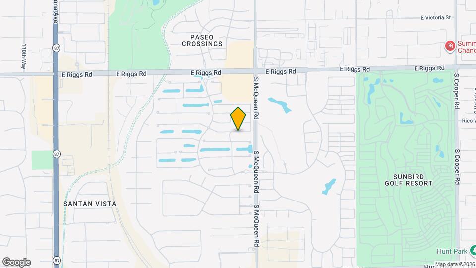 935 E Runaway Bay Pl Map and Location Details