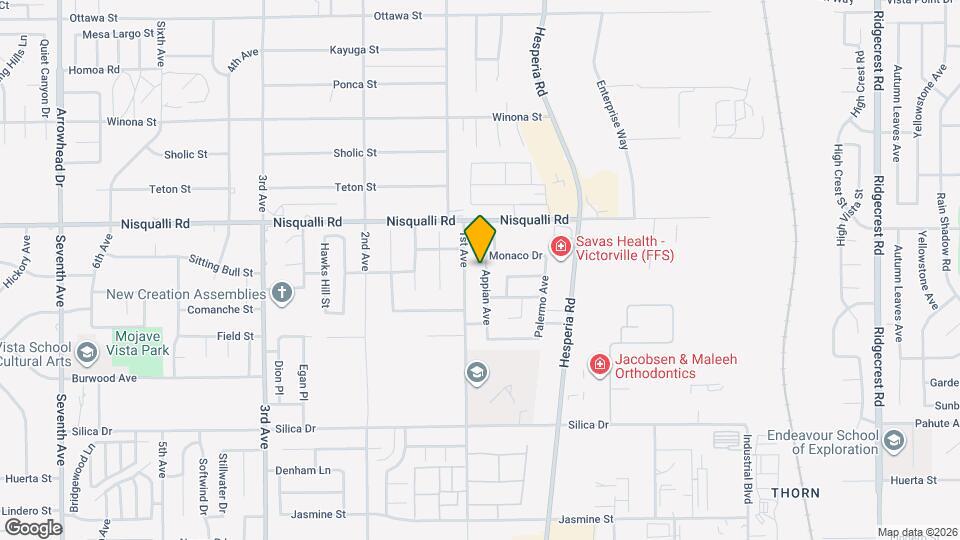 12800 Appian Ave Map and Location Details