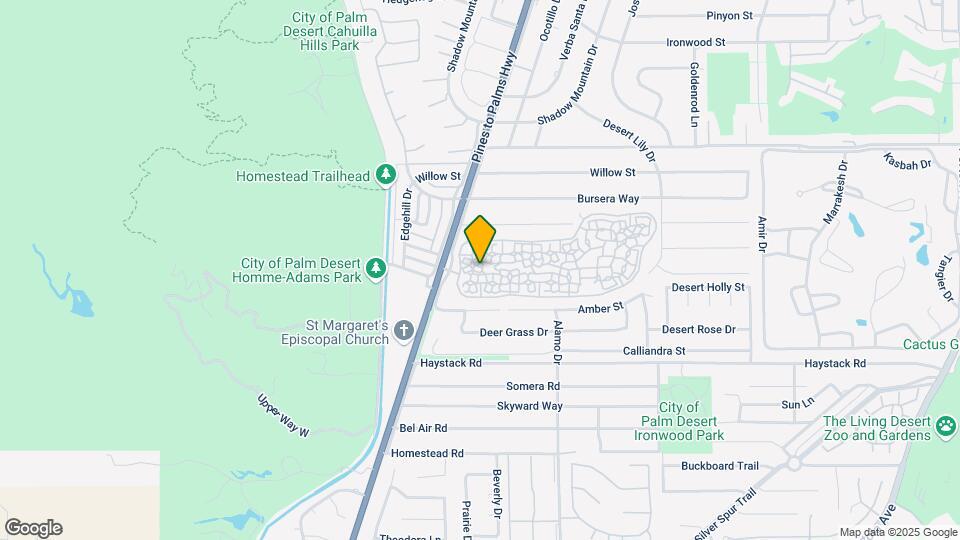 72739 Jack Kramer Ln Mapa y Detalles de la Ubicación