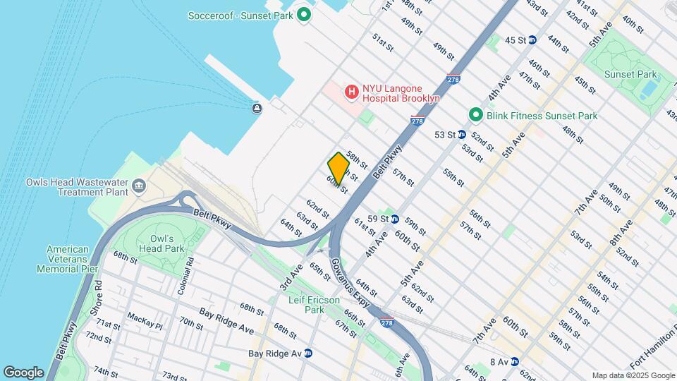 254 60th St Map and Location Details