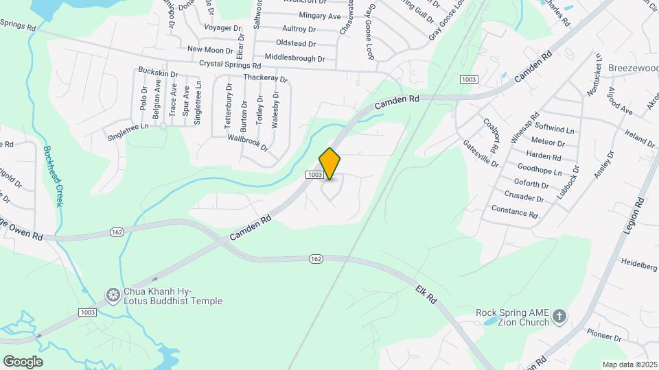 2821 E Cramer Dr Map and Location Details