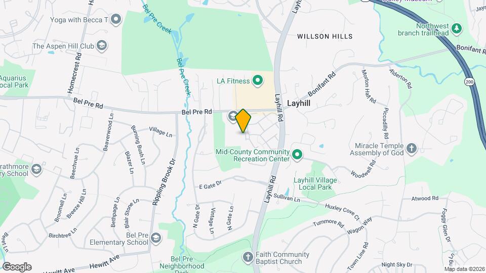 2344 Red Eagle Ct Map and Location Details