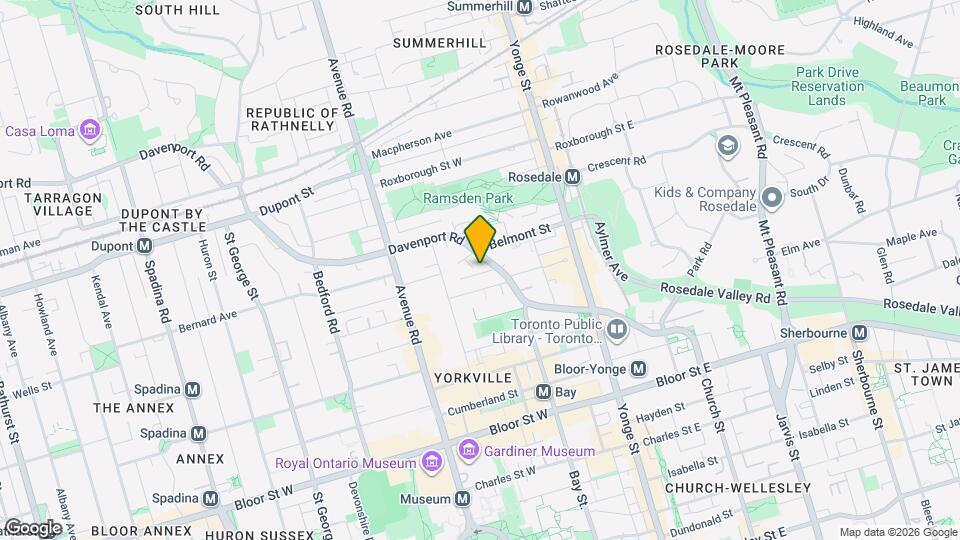 10 Bishop St Map and Location Details