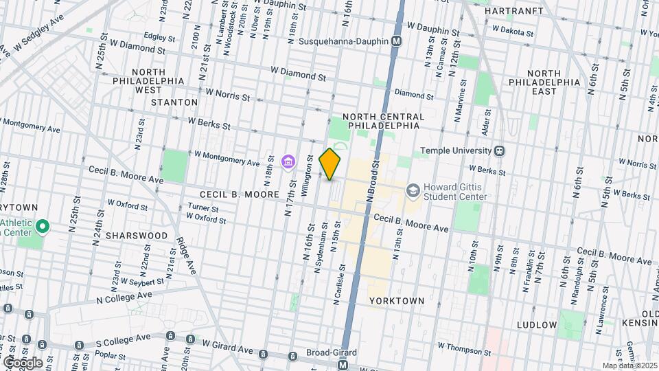 1740 N Sydenham St Map and Location Details