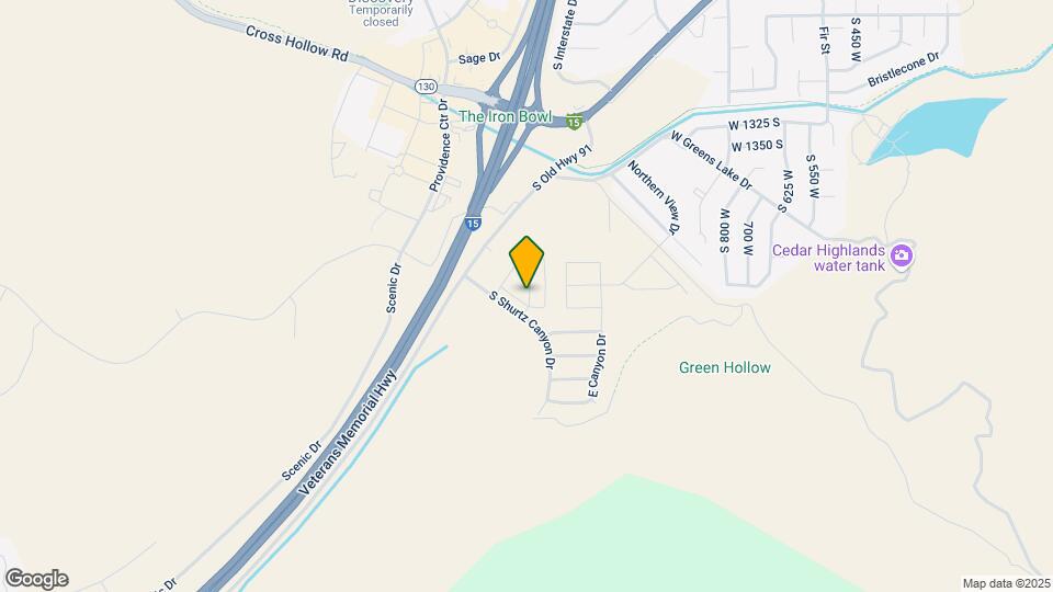 1604 S Quartz Dr Map and Location Details
