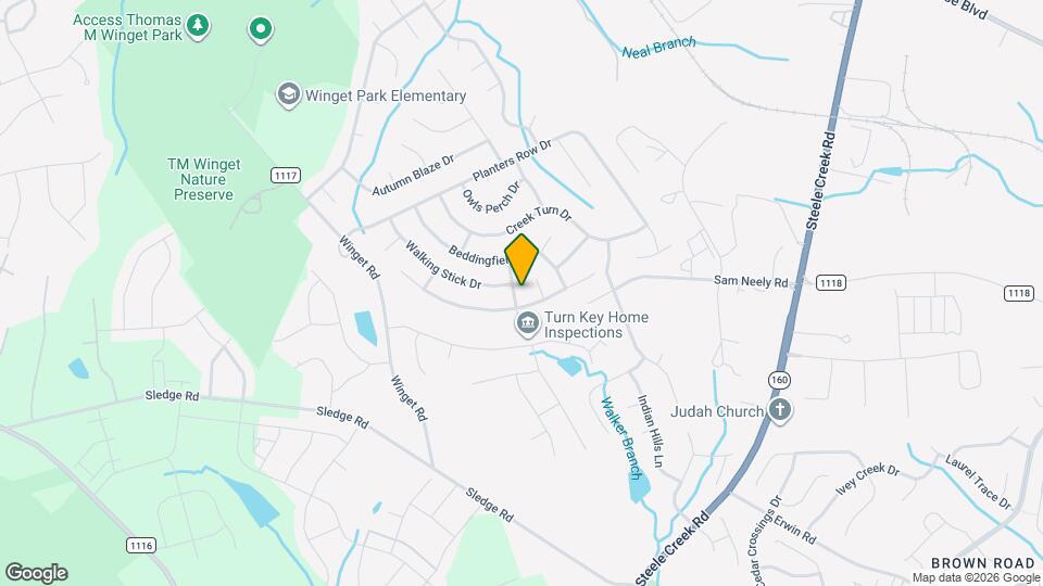 13515 Stones Landing St Map and Location Details