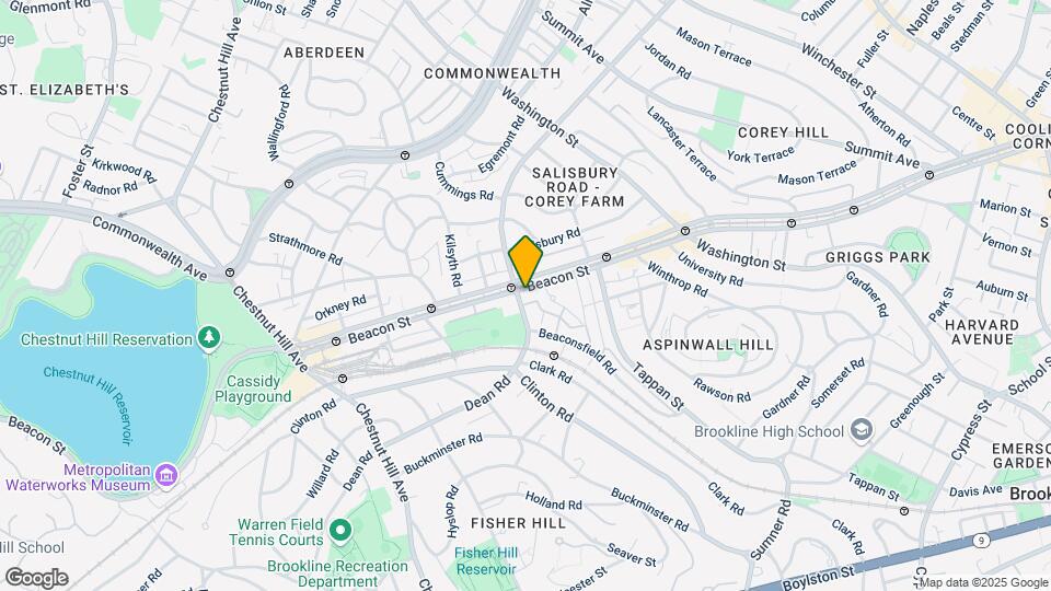 1763 Beacon St Map and Location Details