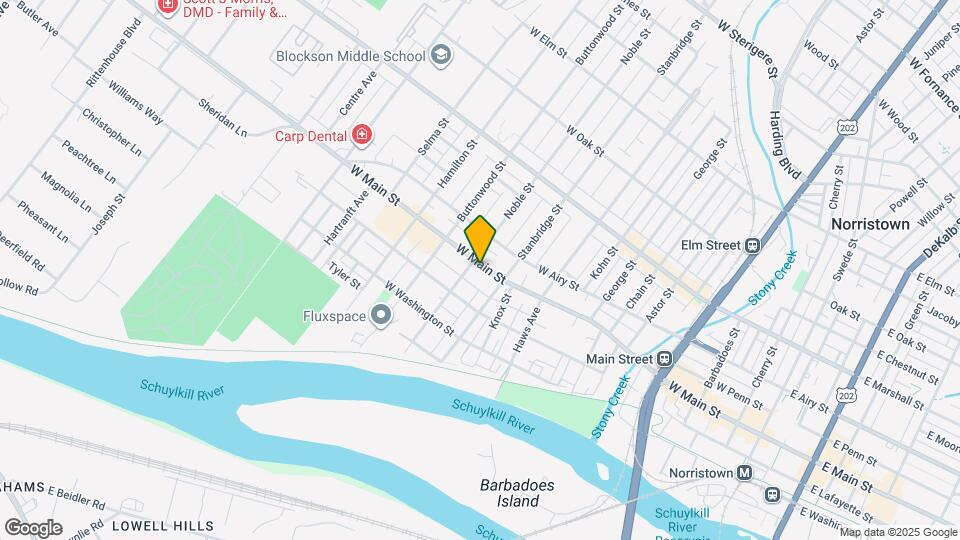 930 W Main St Map and Location Details