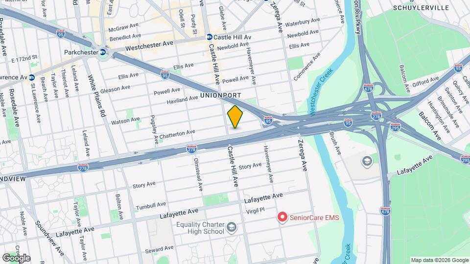 2215 Bruckner Blvd, Unit #2 Map and Location Details