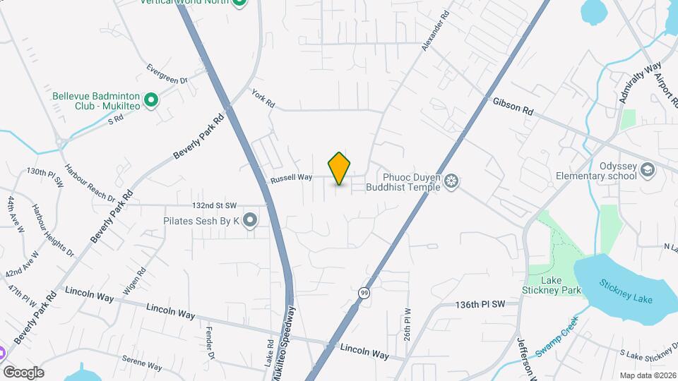 13107 29th Pl W Map and Location Details