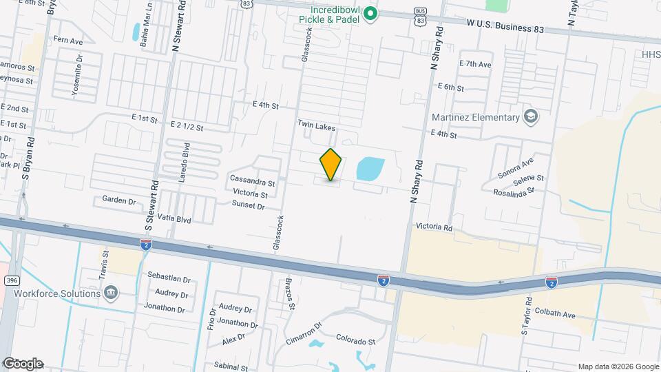 2112 Cassandra St, Unit 2 Map and Location Details