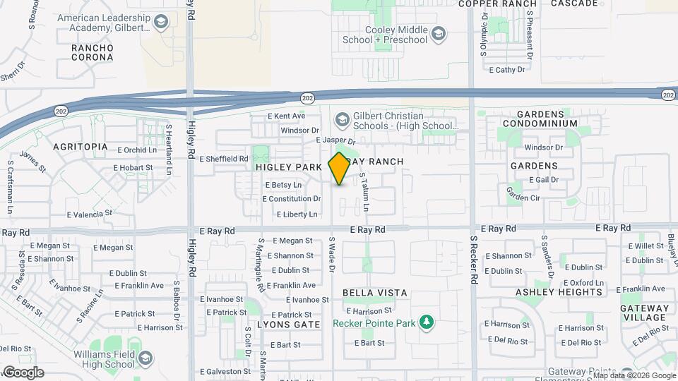 3631 E Orchid Ln Map and Location Details