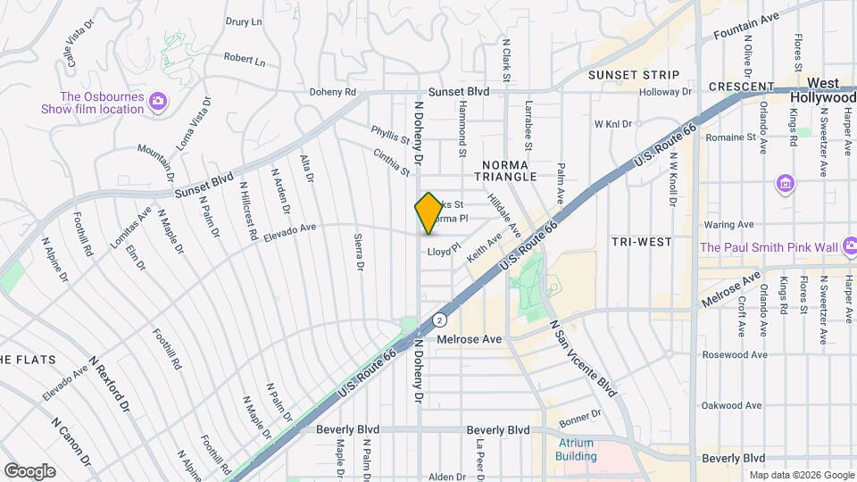 9054 Elevado Ave Map and Location Details