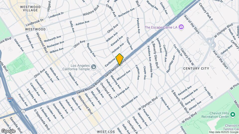 10600 Santa Monica Blvd Map and Location Details