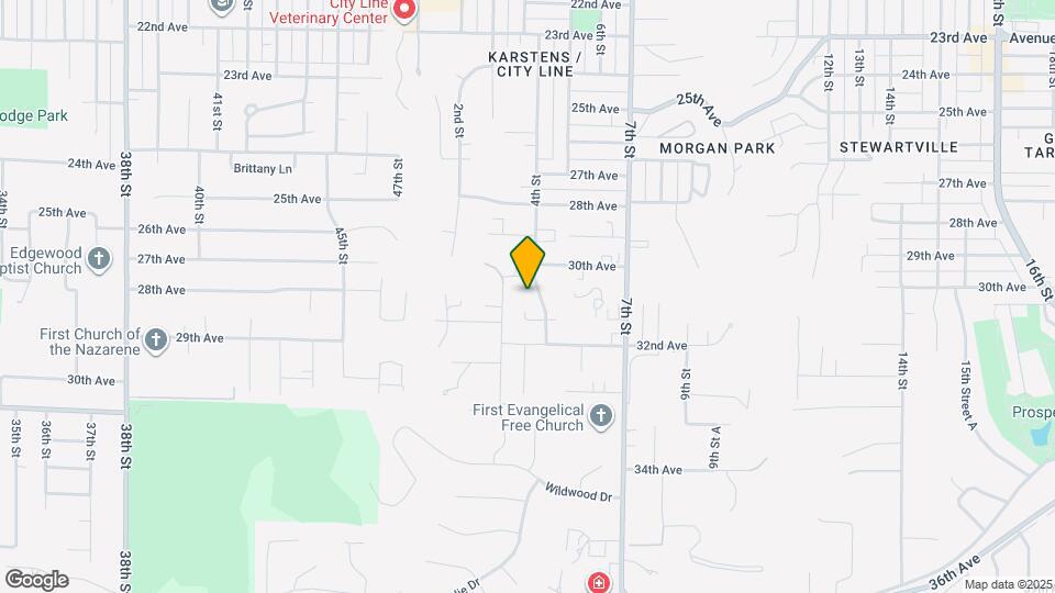 3045 4th St Map and Location Details