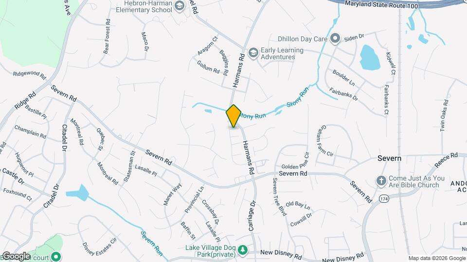 1607 Sun High Terrace Map and Location Details