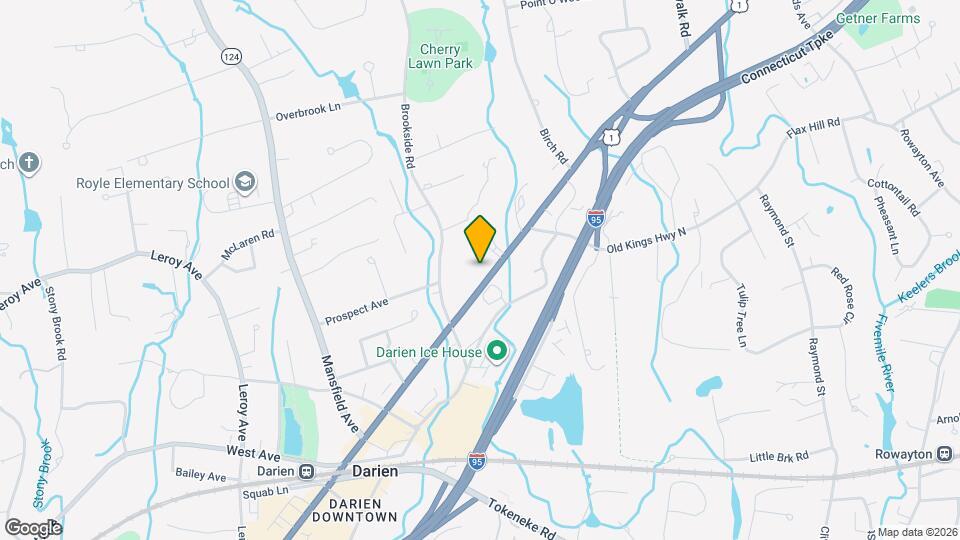 537 Post Rd Map and Location Details