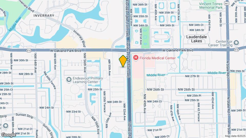 2864 NW 55th Ave Map and Location Details