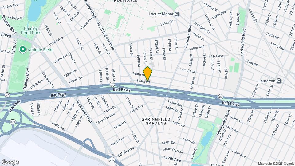 169-32 144th Rd Mapa y Detalles de la Ubicación