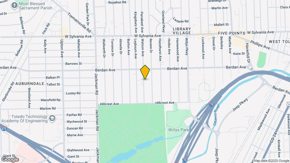 3648 Watson Ave Map and Location Details