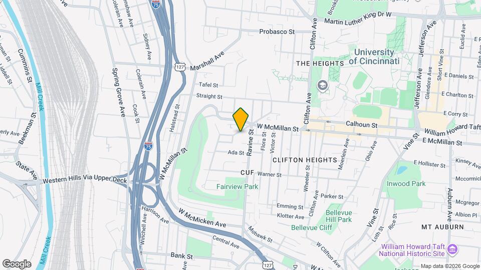 2472 Fairview Ave, Unit 2 Mapa y Detalles de la Ubicación