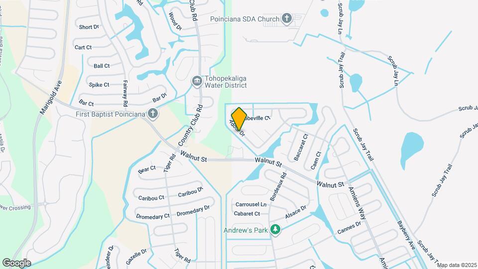 851 Adour Dr Map and Location Details