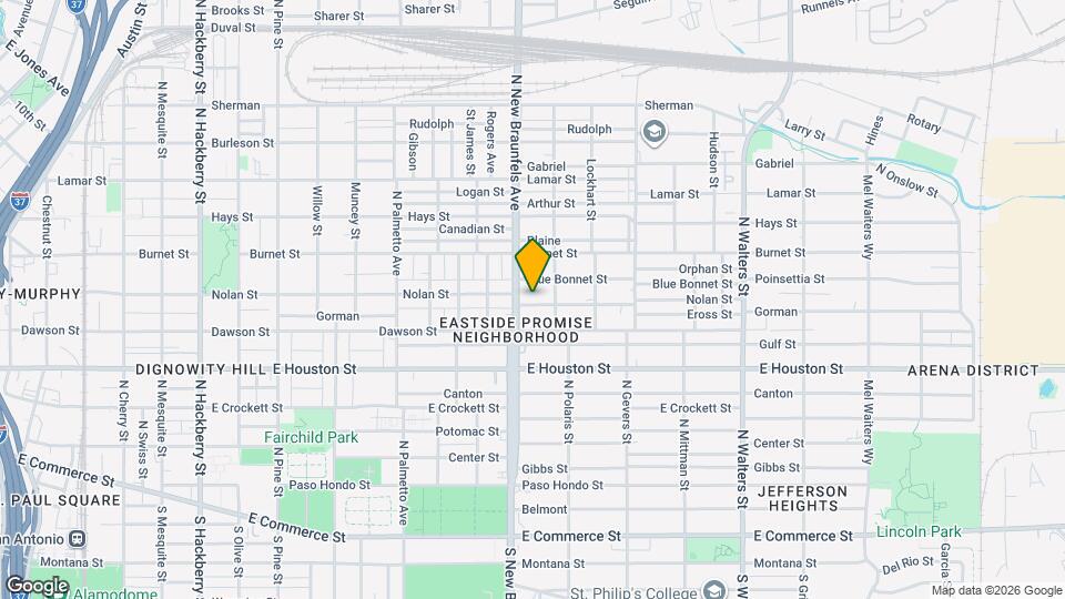 1619 Nolan St Map and Location Details