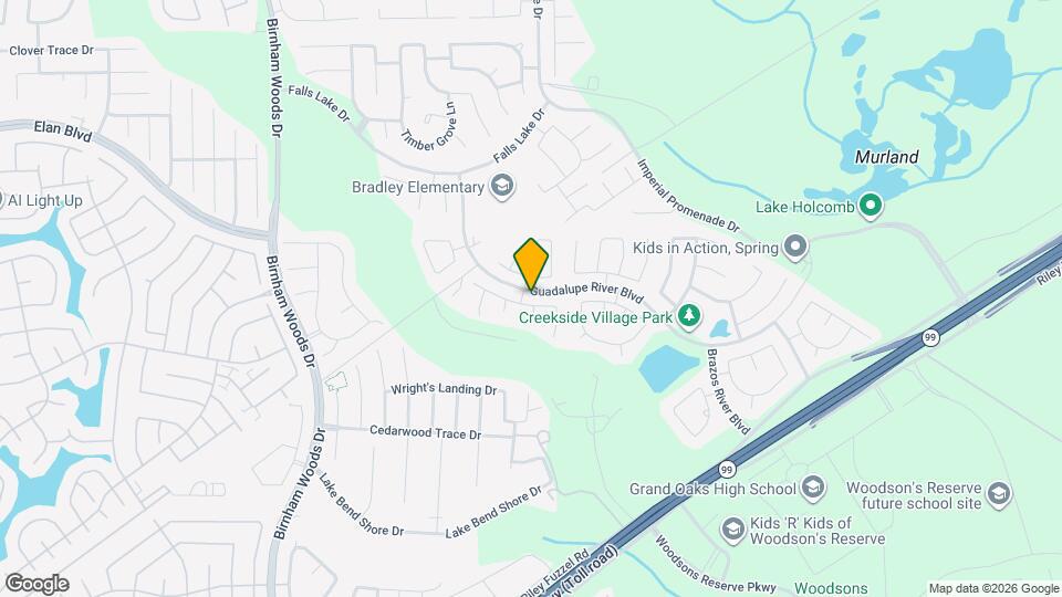 4063 Pedernales River Ln Map and Location Details