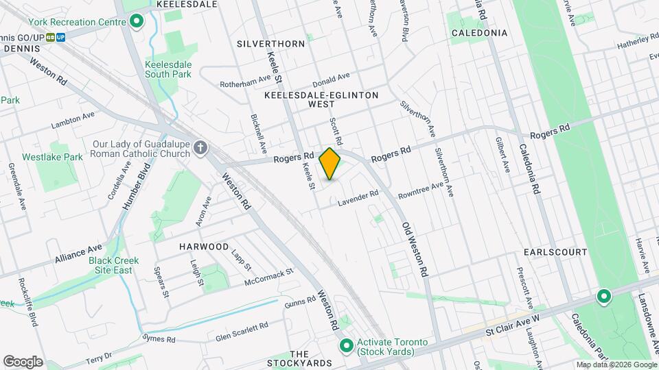 47 Hillary Av Map and Location Details